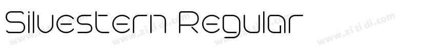 Silvestern Regular字体转换 Silvestern Regular字体转换